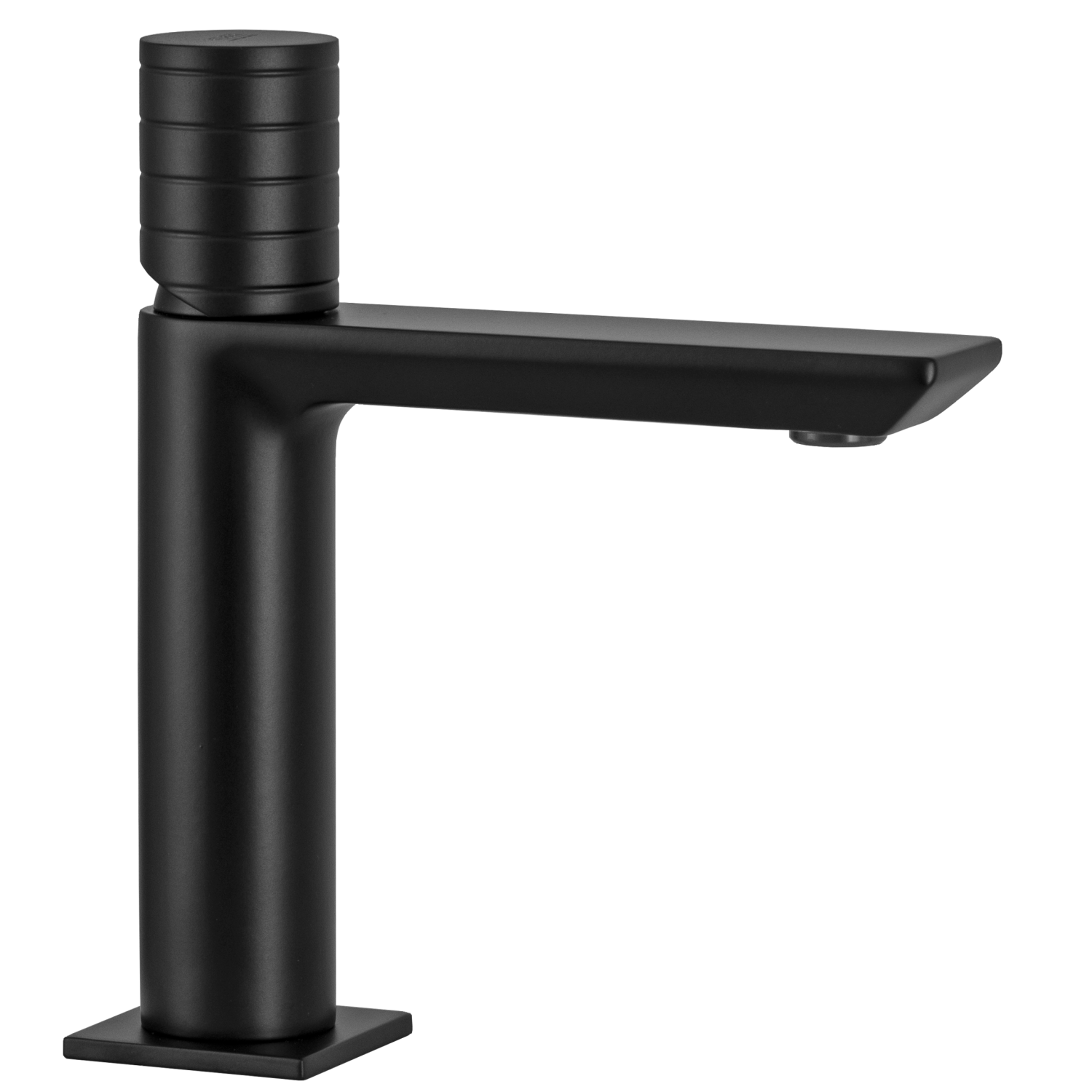 Remer Edge Смеситель для раковины, без донного клапана, высота излива 12,1 см, цвет: nero opaco EG610NO