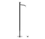 Remer Element Смеситель для раковины напольный, д/к, излив 18 см, цвет: cromo ET18