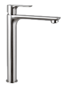 Remer Energy Смеситель для раковины, без д/к, высота излива 25,6 см, цвет: nichel spazzolato EY11LNP