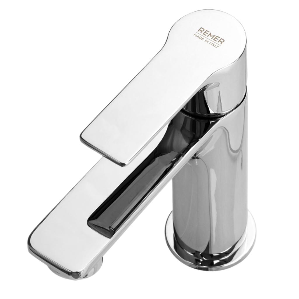 Remer Energy Смеситель для раковины, без донного клапана, высота излива 10,6 см, цвет: cromo EY12