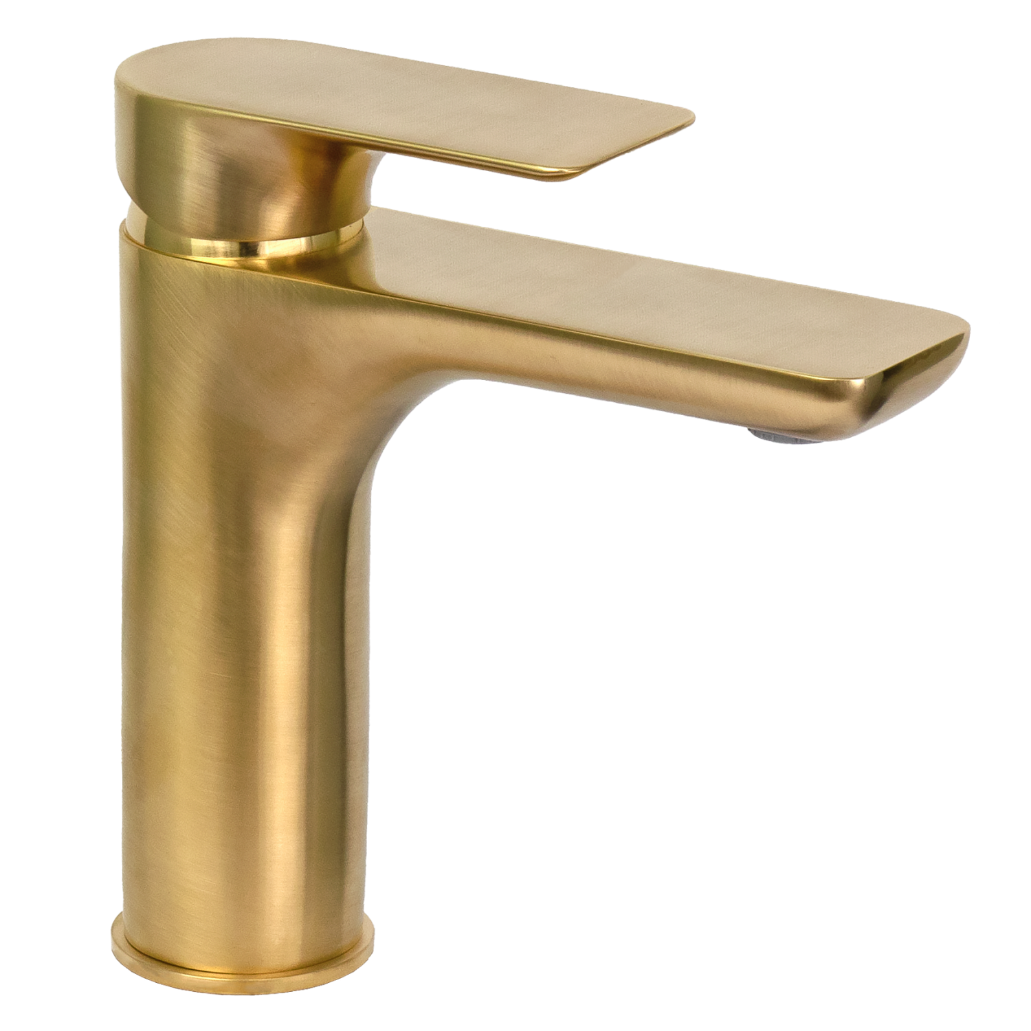 Remer Infinity Смеситель для раковины, без д/к, высота излива 12,6 см, цвет: oro spazzolato I12BG