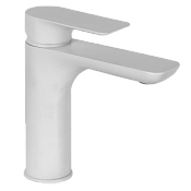 Remer Infinity Смеситель для раковины, без д/к, высота излива 12,6 см, цвет: bianco opaco I12BO