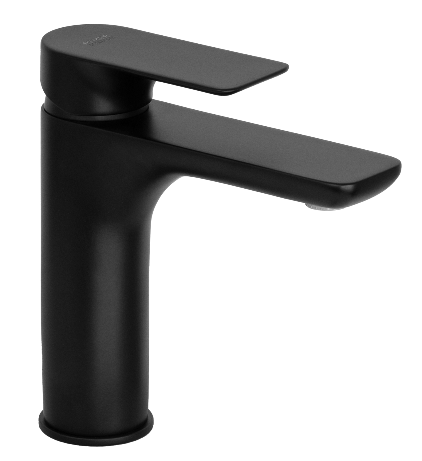 Remer Infinity Смеситель для раковины, без донного клапана, высота излива 12,6 см, цвет: nero opaco I12NO