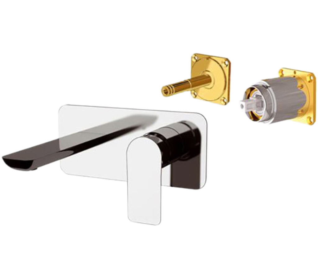 Remer Infinity Смеситель для раковины, излив 20,5 см, внешняя часть, цвет: cromo I15LKB