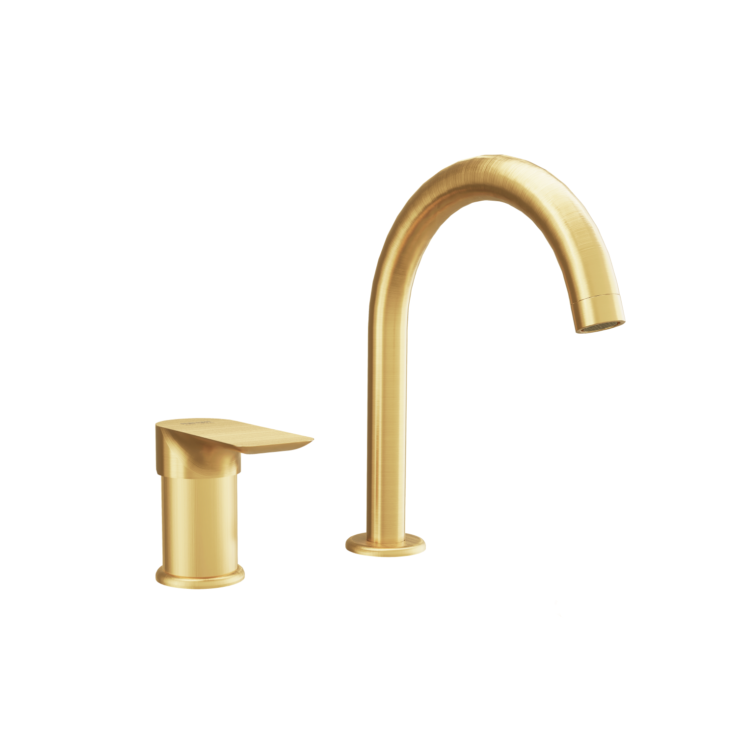 Remer Infinity Смеситель для раковины, без д/к, высота излива 14 см, цвет: oro spazzolato I57BG