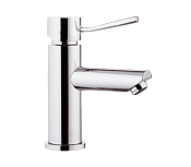 Remer Minimal Смеситель для раковины, прямой рычаг, без д/к, высота излива 8 см, цвет: cromo N112