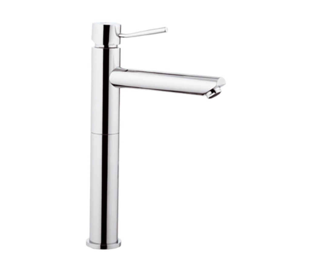 Remer Minimal Смеситель для раковины, без донного клапана, высота излива 25 см, цвет: cromo N11LXL