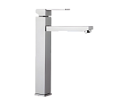 Remer Qubika Смеситель для раковины, без донного клапана, высота излива 24 см, цвет: cromo Q11L