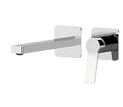 Remer Slash & Dot Смеситель для раковины, излив 21,8 см, с внутренней частью, цвет: cromo SL15PL