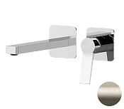 Remer Slash & Dot Смеситель для раковины, с внутренней частью, цвет: visual inox SL15PLXV