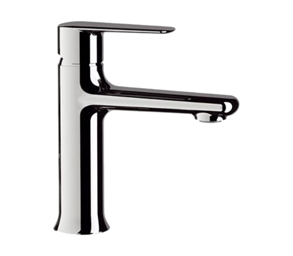 Remer Vanity Смеситель для раковины, без донного клапана, высота излива 10,1 см, цвет: cromo V12