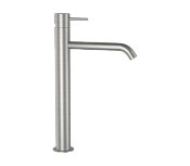 Remer X Style Inox Смеситель для раковины, без д/к, высота излива 22 см, цвет: inox spazzolato SSX12LXL