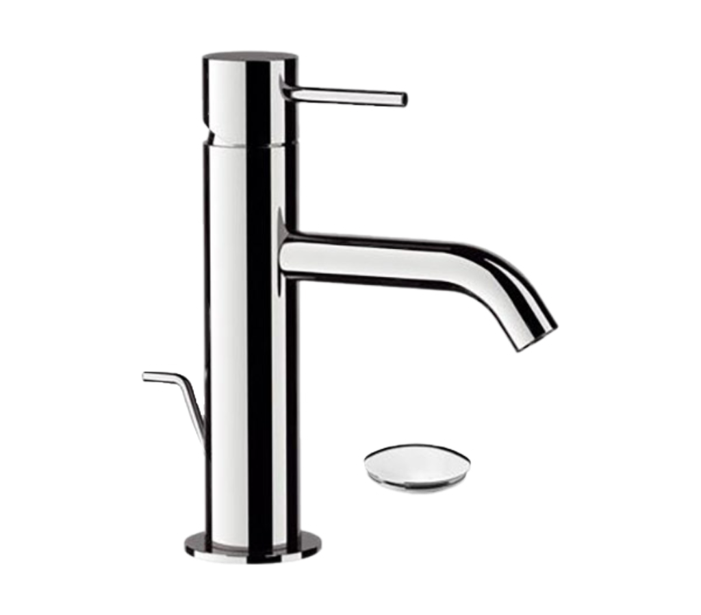 Remer X Style Смеситель для раковины, с донным клапаном, высота излива 8,4 см, цвет: cromo X10