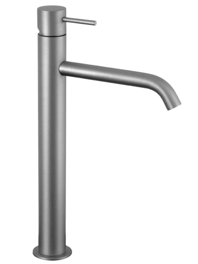 Remer X Style Смеситель для раковины, без д/к, высота излива 22 см, цвет: nichel spazzolato opaco X11LXLNPO