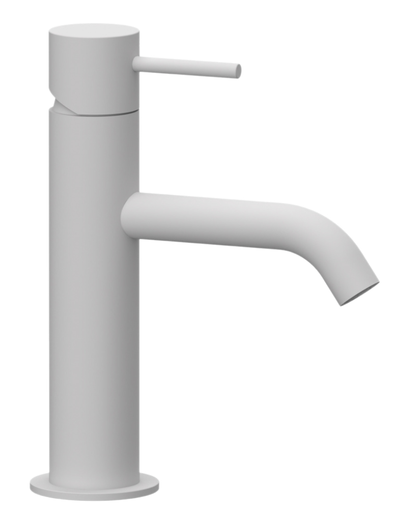 Remer X Style Смеситель для раковины, без донного клапана, высота излива 8,4 см, цвет: bianco opaco X12BO