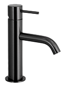 Remer X Style Смеситель для раковины, без д/к, высота излива 8,4 см, цвет: cromo nero spazzolato X12CFP