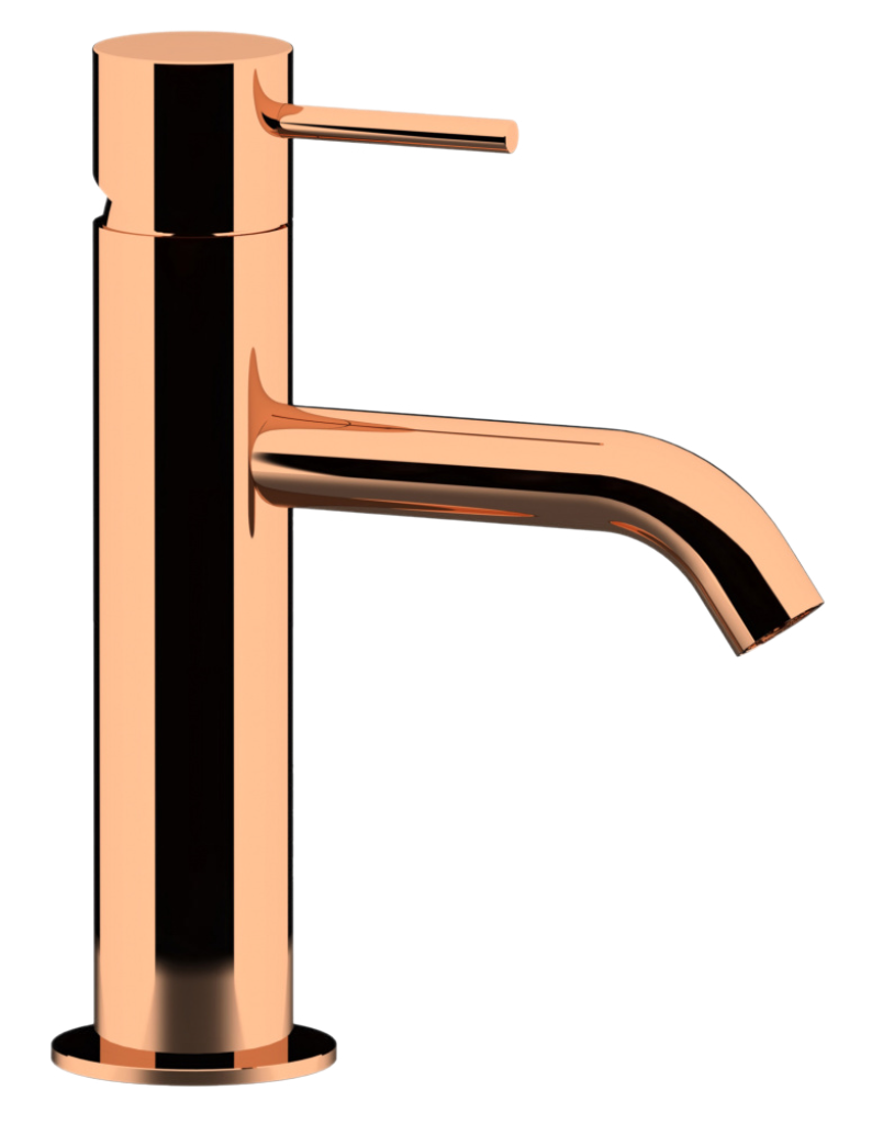 Remer X Style Смеситель для раковины, без донного клапана, высота излива 8,4 см, цвет: rame lucido X12RL