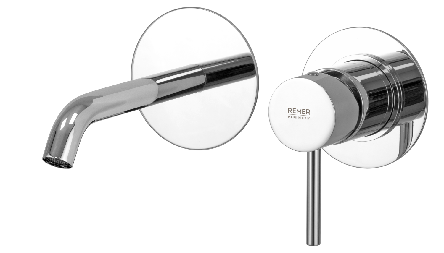 Remer X Style Смеситель для раковины, излив 16,3 см, с внутренней частью, цвет: cromo X15C