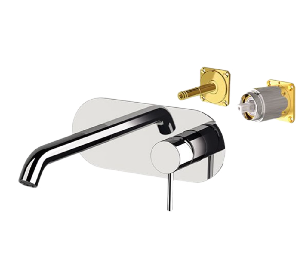 Remer X Style Смеситель для раковины встраиваемый, без донного клапана, внешняя часть, цвет: cromo X15KB