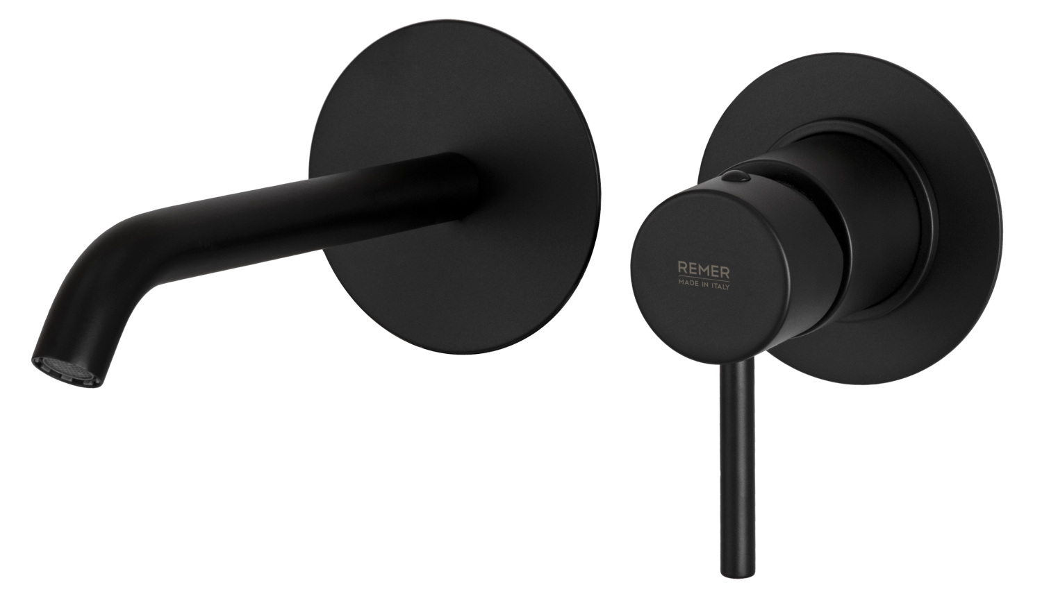 Remer X Style Смеситель для раковины, излив 18,3 см, с внутренней частью, цвет: nero opaco X15LCNO