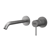 Remer X Style Смеситель для раковины встраиваемый, излив 15,8 см, цвет: nichel spazzolato X15PNP