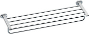 Ravak Chrome CR 330.00 Полка для полотенец 66x20 см, с полотенцедержателем, подвесная, цвет: хром X07P194