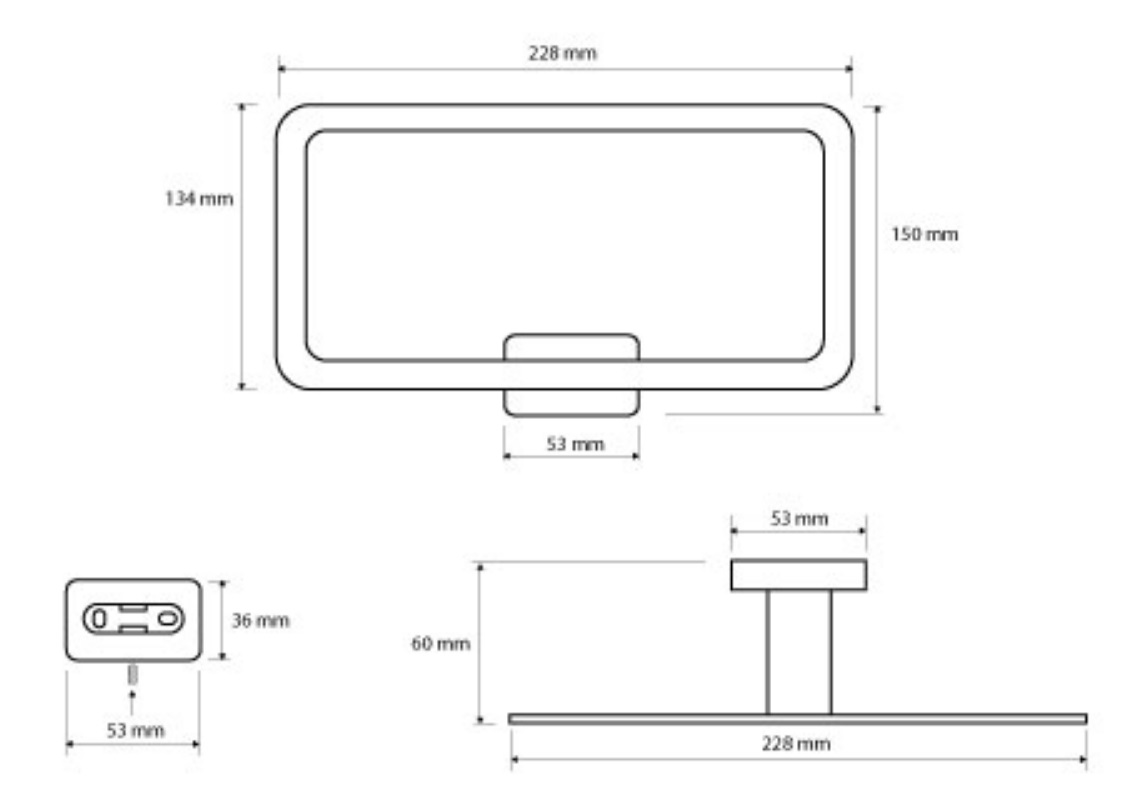 Bemeta Niki Полотенцедержатель кольцо 22,8x6x15h см, цвет: хром 153104062
