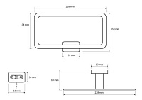 Bemeta Niki Полотенцедержатель кольцо 22,8x6x15h см, цвет: хром 153104062