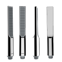 Bossini Apice Душевая стойка: смеситель, ручной и верхний душ, 1 вид струи, шланг, цвет: chrome L10507.030