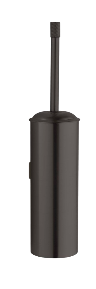 Boheme Uno Ершик для унитаза подвесной с латунной колбой, цвет: black 10984-B