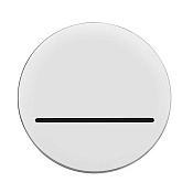 Bossini Ole Round Излив для ванны настенный d10x1 см, каскадная струя, цвет: chrome E86911.030