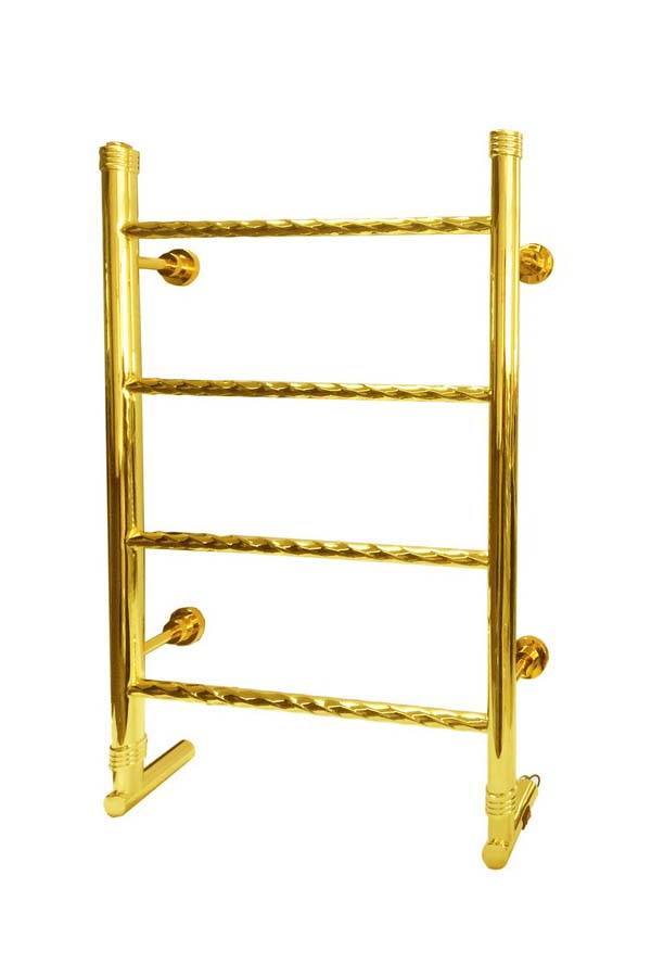 Boheme Полотенцесушитель электрический 53,1х78,4h см, подключение справа, цвет: gold 709