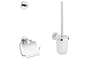 Grohe Essentials Комплект аксессуаров: ершик, крючок, держатель для туалетной бумаги, хром 40407001