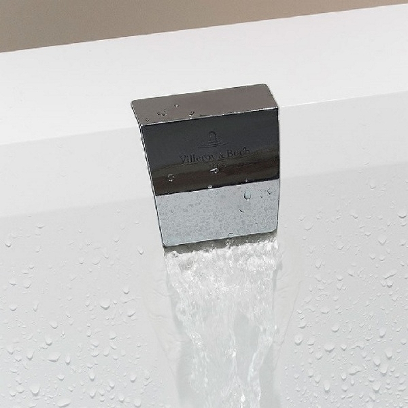 Villeroy & Boch Cпециальный набор для слива-перелива, цвет: белый/хром UPCON0123