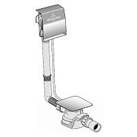 Villeroy & Boch Cпециальный набор для слива-перелива, цвет: белый/хром UPCON0123