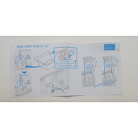 Villeroy & Boch Cпециальный набор для слива-перелива, цвет: белый/хром UPCON0123