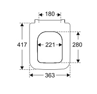 Villeroy & Boch Venticello Сиденье для унитаза с микролифтом, цвет: stone white 8M22S1RW