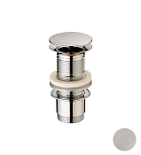 Cisal Донный клапан для раковины 1/4, без перелива, цвет: brushed nickel ZA0016132F