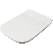 ArtCeram A16 Крышка-сиденье для унитаза с микролифтом, цвет: matt white ASA002 05 71