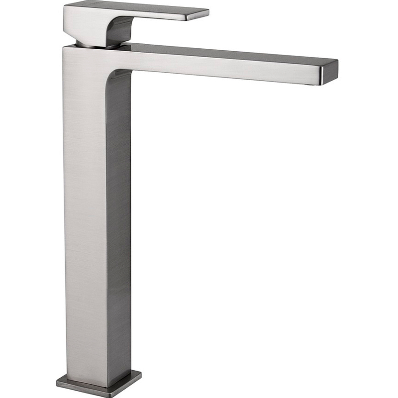 Remer Absolute Смеситель для раковины, без д/к, высота излива 27,4 см, цвет: nichel spazzolato AU11LNP