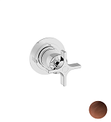 Cisal Grace Запорный вентиль, внешняя часть, цвет: dark brass brushed PVD GS0033105H