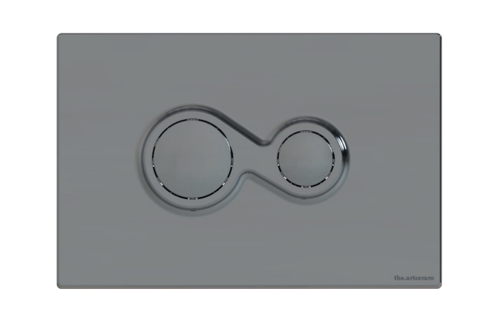 ArtCeram Monet Кнопка смыва для унитаза, пластик, цвет: matt chrome 701.000.70