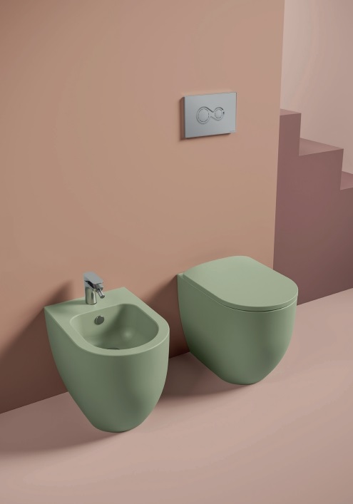 ArtCeram Monet Кнопка смыва для унитаза, пластик, цвет: matt chrome 701.000.70