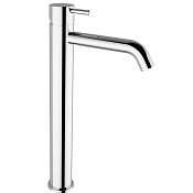 Cisal Less New Смеситель для раковины, без донного клапана, длина излива 16 см, цвет: chrome LN00454021