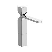 Cisal Hi-Rise Смеситель для раковины, без донного клапана, длина излива 17 см, цвет: chrome RI00354421