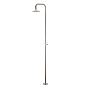 Cisal Xion Душевая стойка с верхним душем 20x238h см, напольная, цвет: inox XI005130D1