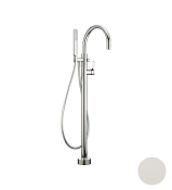 Cisal LineaViva Смеситель для ванны напольный с душевым набором, цвет: snow white LV0142004Q