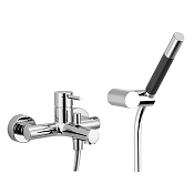 Cisal Slim Смеситель для ванны накладной накладной, с душевым комплектом, цвет: chrome SM00012021