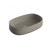 ArtCeram Cognac Раковина чаша 55x35x14,5h см, без перелива, покрытие Saniglaze, цвет: brown matera COL003 41 00