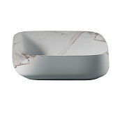 ArtCeram Cognac Раковина чаша 56x41x15,5h см, без перелива, покрытие Saniglaze, цвет: calacatta gold COL009 94 00